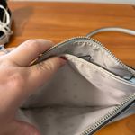 Kate Spade New York Crossbody Bag Purse Small Powder Blue Leather Triple Gusset Photo 7