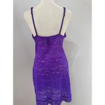 Victoria's Secret  purple lace slip on adjustable strap mini dress Photo 1