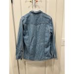 Biker Blues Harley Davidson Lace Up Denim Shirt Jacket Women's S Blue Photo 10