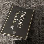 Nicole Miller  Black/Silver Color Wallet /Wristlet NWT Photo 2