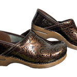 Dansko Professional Shoes Embossed Leather Comfort Clogs Photo 0