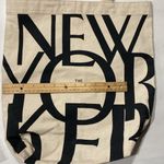 New York Transit The New Yorker canvas tote bag excellent condition Photo 7