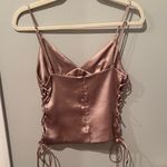 ZARA  Satin Camisole Top - Taupe Photo 2