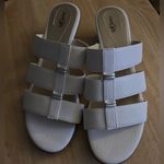 East 5th  White Sandals Slip-On Comfort - NWOT Photo 7