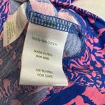 Lilly Pulitzer Zebra and Palm Tree Casual Dress Size XS Pink & Blue Photo 8