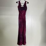 Cache Vintage 90s  Satin‎ Corset Lace Up Back Maxi Gown 3/4 Photo 3