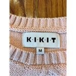 Kikit blush pink fringe sweater size m Size M Photo 5