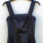 Betsey Johnson Womens size 2 black ruffle cocktail sleeveless dress NWT Photo 4