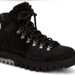 Aquatalia Black Camo Darya Lace Up Lug Sole Boots Sz.8.5 NWOB Photo 2