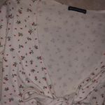 Brandy Melville Floral Wrap Top Photo 1