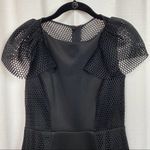 Milly  Black Mesh Back LBD Cocktail Dress Sz.6 Photo 3