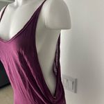 We The Free sand dollar plum purple tank top Photo 2
