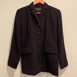 Banana Republic  Black Wool Classic Career Jacket Suit 4 Photo 0