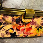 Patricia Nash  Floral Leather Clutch Handbag Photo 3