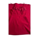 Michelangelo Prom/ Wedding Gown Red Maxi Dress Size M Photo 9