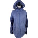 Columbia  Women's Purple Packable Nylon Hooded Jacket Size Large Photo 7