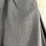 Habitat Medium Pull-On Bubble Gauze Pants Straight Wide High Rise Pockets Black Photo 2