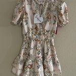 Buddy love Clementine Floral Blush and Mustard Mini Dress size XS  Photo 1