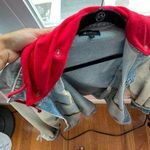 Waisted NEVER WORN jean Jacked With Removable Hood  Photo 3