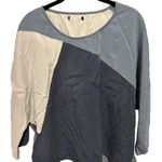 Color block shirt and skirt set measurements in pictures Size undefined Photo 0