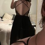 Semi Formal High low dress Black Photo 1