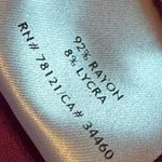 Eileen Fisher  Purple Shirt Dress Shift Fit Stretchy Monochrome Bold Size Medium Photo 10