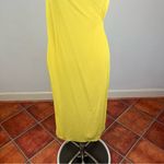 Everlane  The Japanese GoWeave Long-Sleeve Mini Wrap Dress in Yellow Photo 3