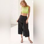 Urban Outfitters rave festival Off Road Mesh Overlay Cropped Tank Top green XS Photo 3