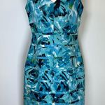 American Living Tiered Sheath Dress Cotton Sleeveless V-Neck Women’s Size 12 Photo 3