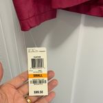 Alfani  Women's Bold Magenta Pleather Jacket Photo 3