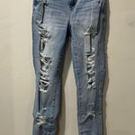 American Eagle  The Dream Jean Mid Rise Jegging Blue Denim Jeans Women's Size 2 Photo 1