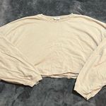 Cotton On Beige long-sleeved crop top Photo 1