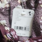 Free People Take It Away Bodysuit In Chocolate Merlot Combo Size S Photo 2