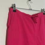 Bryn Walker  Saba Pink Light Cotton‎ Wide Leg Pants Size Medium Photo 2