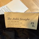 Abercrombie & Fitch NWT The Ankle Straight Ultra High Rise Curve Love Jeans, 25 Photo 9