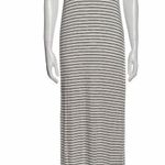 ATM Anthony Thomas Melillo ATM Dress Maxi S Tank Striped Side Slit  Photo 2