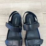 Vagabond  Black Leather Two Strap Sandals Photo 5