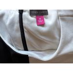 Vince Camuto  women’s Size 10 Retro Pattern Red Black White Dress Zip Formal Photo 2