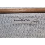 Abercrombie & Fitch Womens  Ivory Gold Glitter Long Sleeve Sweater Top Size Large Photo 2