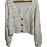 Abound  women's ivory button down cardigan size‎ 1X NEW Photo 0