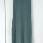 Époque Évolution Nonstop Tee Dress Merino Wool Sleeveless Cutout Back S Green Photo 1