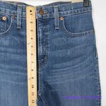 New! Madewelll Slim Wide-Leg Jeans in Crownridge Wash: Raw-Hem Edition,‎ size 27 Photo 6
