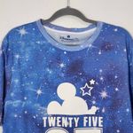  Blue Universe Disneyland Paris Anniversary T-Shirt Size XL Disney T-Shirt Photo 1
