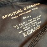 Spiritual Gangster  Black Catsuit Bodysuit Spaghetti Strap Size Small Women's Photo 9