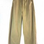 Uniqlo 11 High Waisted Flare Tan Khaki Pants Photo 0