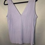 Vince  Crushed Tank Top in Lavender Size Large NWOT Missing belt Photo 4