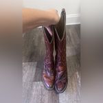 Dan Post Vtg  4219 boots Women's 5C Cowhide and Exotic Leather Cognac Photo 5