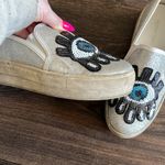 Pretty Little Thing Glitter Eye Slip Ons Photo 1