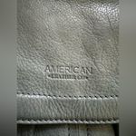 American Leather  Co.  Blue Leather Crossbody Bag Photo 1