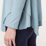 Lululemon  Sweetest Day Long Sleeve
*Tencel Blue Cast sz 12 Photo 2